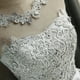 thumbnail image 5 of Vestido de dama de encaje de las mujeres atractivas sin mangas bordado de malla de tul delgado MABOTO Gris/XL, 5 of 7
