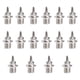 thumbnail image 3 of 16 clavos de repuesto para zapatillas de atletismo, clavos de metal prácticos para adultos. Uñas cortas plateadas, 3 of 9