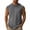Gray, variant on Men's Squard Plaid Sleeveless Shirts Checker Jacquard Loose Fit Tank Tops Casual Stylish Running Streetwear Gym Workout Muscle Vest Black S