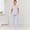 8# White, variant on 2 Pcs Scrubs Sets for Women Stretch Wide Leg Pants & V-Neck Short Sleeve Tops Plus Size Medical Scrub Sets Black M