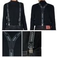 thumbnail image 4 of Heavy Duty Brace Y Back Suspenders Elastic For Motorcycle Racing Pants Snow Jet, 4 of 7