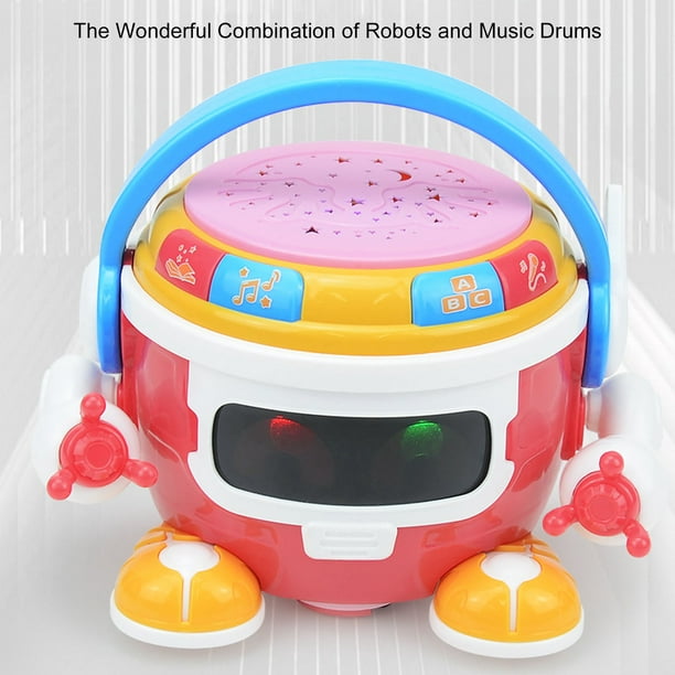 Jouet De Robot De Tambour De Bébé, Jouet De Tambour D'apprentissage De  Lumière De Musique Pour Des Enfants 
