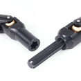 thumbnail image 5 of 1Pcs Internal Spline Metal Drive Shaft Universal Joint Driveshaft for 1/10 RC Crawler TRX4 SCX10 Gladiator TF2 D90 YK4082 104311 Black 86mm-115mm, 5 of 9