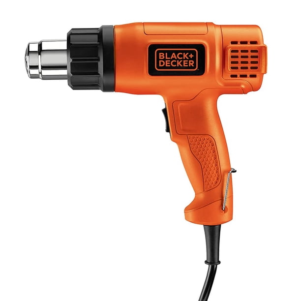 Pistola de calor BLACK+DECKER HG1300 con cable, 1350 W, doble calor, 1000 °C