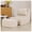 Khaki, variant on White Corduroy Chaise Lounge with Ottoman and Neck Pillow