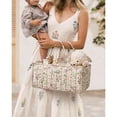 thumbnail image 7 of Gilysido  Floral Diaper Caddy Organizer, Cotton Baby Basket, Gift for Baby Shower, Newborn Essentials, Pastoral Daisy, 7 of 7
