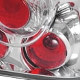 thumbnail image 6 of Spec-D Tuning Chrome Housing Clear Lens Tail Lights Compatible with 1999-2005 VW Jetta/Bora MK4 4-door Sedan, Left + Right Pair Assembly, 6 of 7