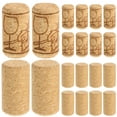 thumbnail image 1 of 20pcs Bottle Corks Diy Craft Corks Wine Bottle Corks Wooden Corks Replacement Corks Wooden Wine Stopper Wood Corks For Bottles, 1 of 5