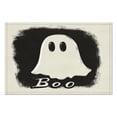 thumbnail image 3 of Placemats Cute Ghost Boo Halloween Spooky Placemats Set of 4 Autumn Halloween Table Mat Washable Anti-Skid Outdoor Indoor Table Mats for Wedding Restaurant & Camping, 3 of 6