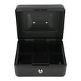 thumbnail image 3 of Metal Cash BoxCash Box Practical Large Money Organizer Box Cash Organizer Box Convenient Use, 3 of 5