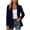 Navy-08, variant on Perfectbot Women Open Front Blazer Jacket, Long Sleeve Lapel Casual Suit Coat for Office Business Outfits