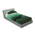 thumbnail image 2 of Ambesonne Fantasy Fitted Sheet & Pillow Sham Set, Giant Whale Sailboat, Twin, Green Beige, 2 of 2