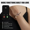 thumbnail image 4 of TOTWOO Long Distance Touch Bracelets for Couples, Vibration & Light up for Love Couples Bracelets | Long Distance Relationship Gifts for Girlfriend, 4 of 7