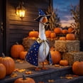 thumbnail image 6 of Thanksgiving Halloween Porch Goose Outfits 23 Inch Polyester Costume Hat Set for Outdoor Porch Decor Festive Goose Clothes for Family Garden Multicolor by MPOISVA, 6 of 8