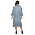 thumbnail image 3 of Moomaya Printed Bath Robe Girls Sleepwear Cotton Long Nightwear Loungewear, 3 of 6