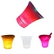 thumbnail image 2 of Yuarrent Cubo de hielo LED de plástico resistente al agua de 5L y 6 colores, barra de discoteca iluminada, champán, whisky, cerveza, cubo, bares, fiesta Barra de herramientas rojo Yuarrent JJ16802-01, 2 of 6