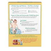 Earth's Best Organic Whole Grain Oatmeal Baby Infant Cereal 4+ Months, Clean Label , Non-GMO, Iron Fortified, 8 oz Box