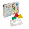 thumbnail image 3 of PRiMO Wax Triangle Crayon Activity Kit, 14-Piece Kit, 3 of 10