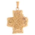 thumbnail image 3 of Cross Charms Pendants Stainless Steel Cross Charm Antique Crucifix Cross Religious Charms for Necklace Bracelet Rosary Jewelry Making, 3 of 3