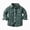 H551-Dark Green, variant on Baby Boys Plaid Shirt Toddler Flannel Button Down Jacket Long Sleeve Outfits Infant School Uniform Shirts Cotton Shacket Coat,Green,12-18 M
