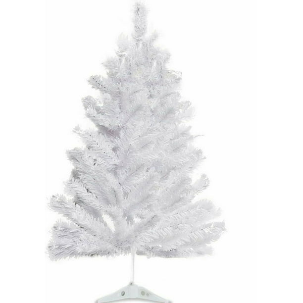 Perfect Holiday Decore White 2 feet Tree Mini Artificial Christmas