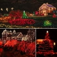thumbnail image 3 of 2 Pack Solar String Lights 72ft 22m 200 LED 8 Modes Solar Powered Outdoor Lighting Waterproof Christmas Fairy Lights for Xmas Tree Garden Homes Ambiance Wedding Lawn Party Decor (Red), 3 of 9