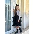 thumbnail image 6 of Arshiner Girls Cardigan Sweaters Shrug Crewneck Button Front Outerwear, 6 of 6