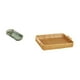 thumbnail image 5 of Bandeja de almacenamiento,Bandeja rectangular para servir,ideal para frutas y postres.,cestas de almacenamiento,Cestas de cocina tejidas a mano con asas,Cestas redondas para pan,bandejas, 5 of 8