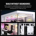 thumbnail image 3 of Funda para PC CORSAIR 3500X Mid-Tower ATX con vidrio templado, color blanco, 3 of 6