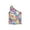 Multicolour, variant on Girls Glitter Round Dot Sequin One Shoulder Top, Shiny Sleeveless Stage Show Performance Vest Blue 130/140