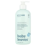 ATTITUDE Baby Leaves™, Shampoo & Body Wash, Good Night, 16 fl oz (473 ml)