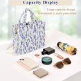 thumbnail image 5 of FORMRS Womens Corduroy Tote Bag Crossbody Shoulder Purse Handbag with Detachable Strap, Watercolor Lavender Pattern, 5 of 7