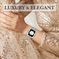 thumbnail image 4 of Small Waist Milanese Strap + Two-Color Double-Row  Case For Iwatch 42Mm Silver, 4 of 4