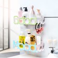 thumbnail image 3 of Support Mural pour Shampooing de Salle de Bain Étagère Ventouse de Toilette Support de Rangement pour Articles Divers, 3 of 7