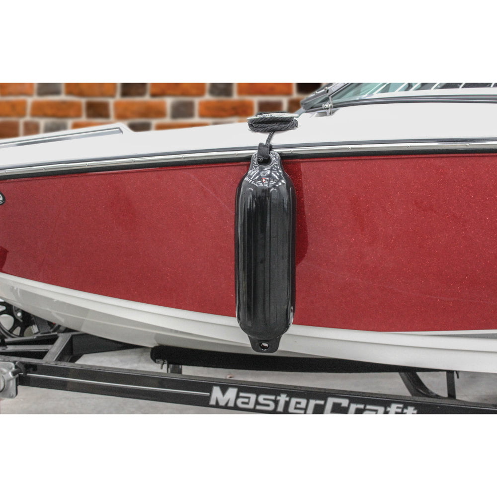 Black 6.5 x 22 Extreme Max 3006.7204 BoatTector Fender Value 2-Pack 