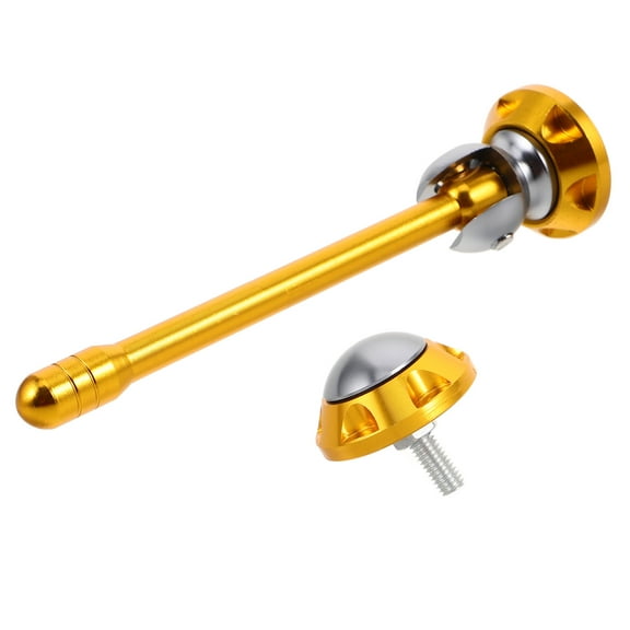 Motorcycle Antenna Electric Vehicle License Plate Scooter Golden