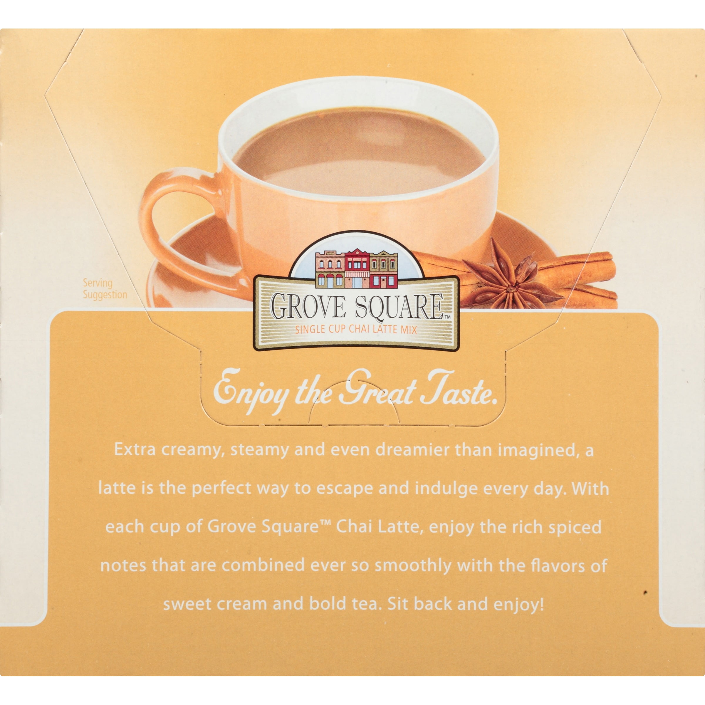 Grove Square Chai Latte Tea 8.47 oz Box 