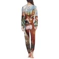 thumbnail image 4 of Conjunto de pijamas de manga larga para mujer, ropa de dormir informal y acogedora, jersey de otoño e invierno, regalos de navidad, 4 of 4