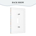 thumbnail image 4 of ZICANCN Outlet Covers Wall Plate, Abstract Groovy Floral Light Switch Cover Decorative, Duplex Toggle Combo 1-Gang, 4 of 9