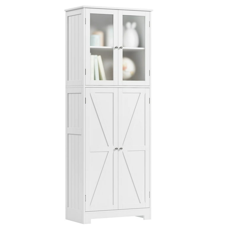 Marketwave corner kitchen cabinet storage pantry white tall bathroom cupboard shelves doors deals