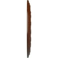 thumbnail image 4 of Ekena Millwork 15 3/8"OD x 3 5/8"ID x 1"P Dublin Ceiling Medallion (Fits Canopies up to 8 1/4"), Hand-Painted Burnished Mahogany Crackle, 4 of 6