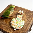 thumbnail image 6 of Reusable Bird Diaper Flight Suit with Adjustable Straps Leakproof Lining for Cockatiel Parrot Pigeon Conure Sun Parakeet Macaw(Yellow,XS), 6 of 6
