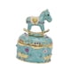 thumbnail image 5 of Mini Caja de Baratijas Fernando Organizador de Joyas Figura de Caballo Azul, 5 of 8