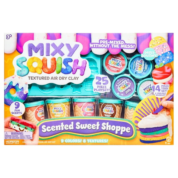 Mixy Squish Scented Sweet Shoppe Art & Craft Kit (14 Pieces)