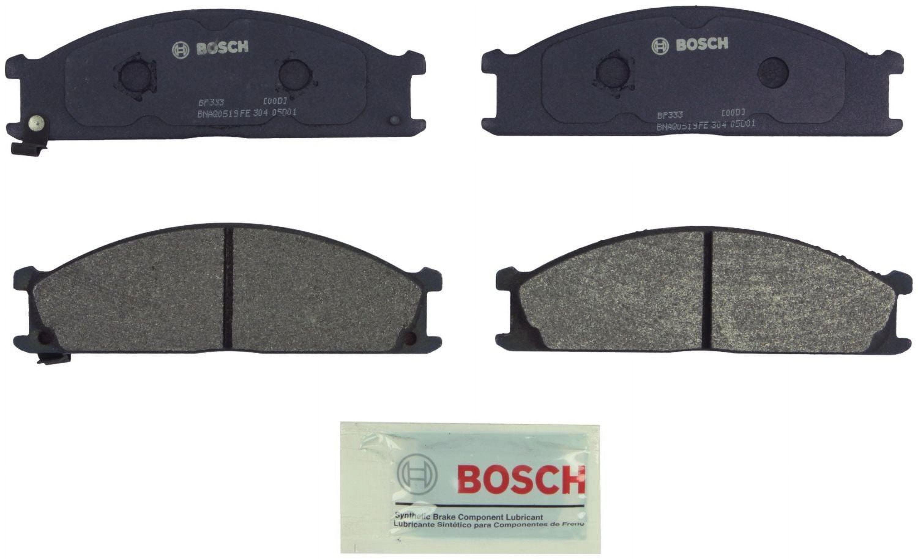 Bosch QuietCast Premium Brake Pad Set, w/ Shims Fits select: 1995-1997 NISSAN TRUCK, 2000 NISSAN FRONTIER KING CAB XE