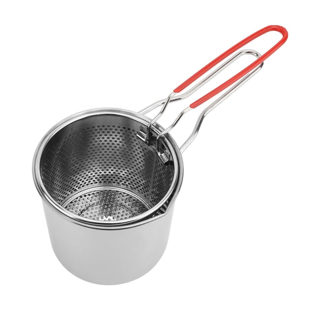 Contenedor De Aceite De Cocina, Filtro De Aceite, Antideslizante Resistente, Cesta De Freidora Segura Para Cocina
