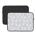 thumbnail image 2 of Bingfone Fun Rabbit Laptop Sleeve Case 13 inch , 360° Protective Computer Carrying Bag, 2 of 8
