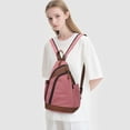 thumbnail image 2 of KL928 Canvas Sling Bag - Crossbody Backpack Shoulder Daypack Rucksack for Men Women, 2 of 7
