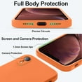 thumbnail image 4 of Compatible with iPhone XR Case, Upgraded Liquid Silicone with [Square Edges] [Camera Protection] [Soft, 4 of 5
