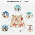thumbnail image 6 of FORMRS Boys Swim Trunks Quick Dry Mesh Liner Boardshorts Sizes XS-XL, Orange Starfish, 6 of 7